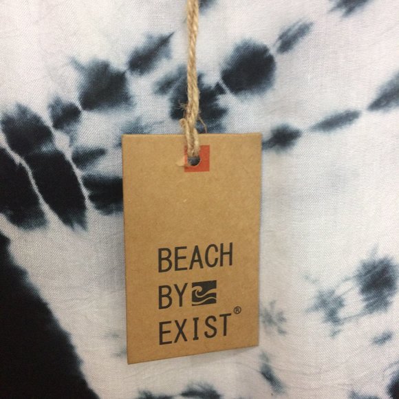 Beach by Exist Tie Dye Coverup Tunic Dress - Picture 7 of 10